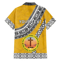 Personalised Anastasis College Family Matching Puletasi and Hawaiian Shirt Tonga Unique Style LT05 - Polynesian Pride