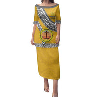 Personalised Anastasis College Family Matching Puletasi and Hawaiian Shirt Tonga Unique Style - Polynesian Pride