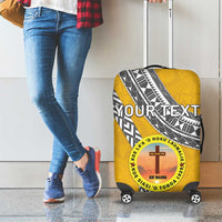 Personalised Anastasis College Luggage Cover Tonga Unique Style - Polynesian Pride