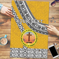 Personalised Anastasis College Puzzle Tonga Unique Style - Polynesian Pride