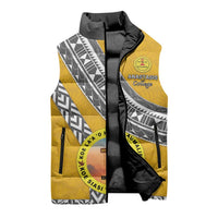 Personalised Anastasis College Sleeveless Puffer Jacket Tonga Unique Style - Polynesian Pride