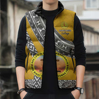 Personalised Anastasis College Sleeveless Puffer Jacket Tonga Unique Style - Polynesian Pride