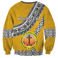 Personalised Anastasis College Sweatshirt Tonga Unique Style - Polynesian Pride