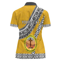 Personalised Anastasis College Women Polo Shirt Tonga Unique Style - Polynesian Pride