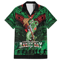 New Zealand ANZAC Day Family Matching Puletasi and Hawaiian Shirt Aotearoa Hei Tiki