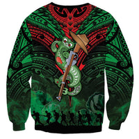 New Zealand ANZAC Day Sweatshirt Aotearoa Hei Tiki