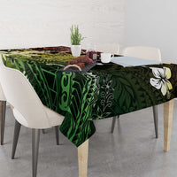 Hawaii King Kamehameha Day Tablecloth Polynesian Pattern Mix Hibiscus Reggae LT05 - Polynesian Pride