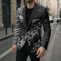 Hawaii Papakolea Born And Raised Blazer Hawaiian Tribal Pattern