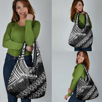 Hawaii Papakolea Born And Raised Grocery Bag Hawaiian Tribal Pattern LT05 - Polynesian Pride