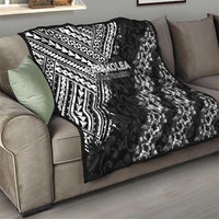 Hawaii Papakolea Born And Raised Quilt Hawaiian Tribal Pattern LT05 - Polynesian Pride
