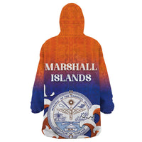 Marshall Islands Fishermen's Day Wearable Blanket Hoodie It's Fishing Time LT05 - Polynesian Pride