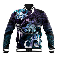 Personalised Polynesia Suicide Prevention Awareness Baseball Jacket No Story Should End Too Soon