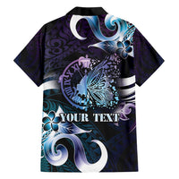 Personalised Polynesia Suicide Prevention Awareness Family Matching Tank Maxi Dress and Hawaiian Shirt No Story Should End Too Soon