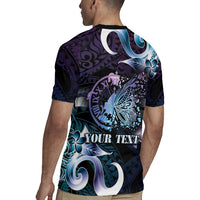 Personalised Polynesia Suicide Prevention Awareness Rugby Jersey No Story Should End Too Soon