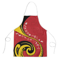 Papua New Guinea 50th Independence Anniversary Apron Special Style Red Version LT05 Red - Polynesian Pride