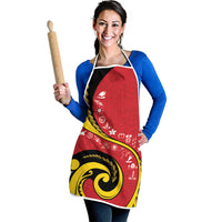 Papua New Guinea 50th Independence Anniversary Apron Special Style Red Version LT05 - Polynesian Pride