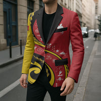 Papua New Guinea Independence Blazer Special Style Red Version LT05 - Polynesian Pride