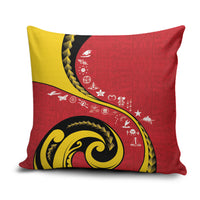 Papua New Guinea Independence Pillow Cover Special Style Red Version LT05 Red - Polynesian Pride