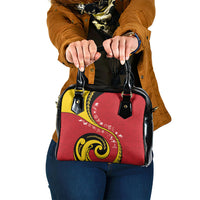 Papua New Guinea Independence Shoulder Handbag Special Style Red Version LT05 One Size Red - Polynesian Pride