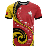 Papua New Guinea Independence T Shirt Special Style Red Version LT05 Red - Polynesian Pride
