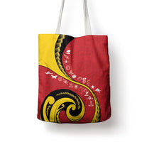 Papua New Guinea Independence Tote Bag Special Style Red Version LT05 - Polynesian Pride