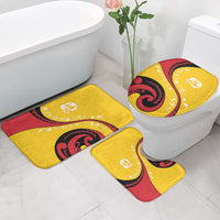 Papua New Guinea 50th Independence Anniversary Bathroom Set Special Style Yellow Version - Polynesian Pride