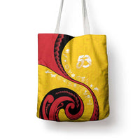Papua New Guinea 50th Independence Anniversary Tote Bag Special Style Yellow Version - Polynesian Pride