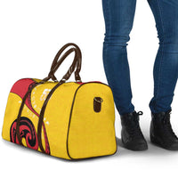 Papua New Guinea 50th Independence Anniversary Travel Bag Special Style Yellow Version - Polynesian Pride