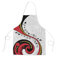 Papua New Guinea 50th Independence Anniversary Apron Special Style White Version LT05 White - Polynesian Pride