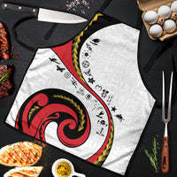 Papua New Guinea 50th Independence Anniversary Apron Special Style White Version LT05 - Polynesian Pride