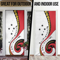 Papua New Guinea Independence Door Cover Special Style White Version LT05 - Polynesian Pride