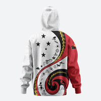 Papua New Guinea Independence Hoodie Special Style White Version LT05 - Polynesian Pride