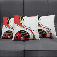 Papua New Guinea Independence Pillow Cover Special Style White Version LT05 - Polynesian Pride