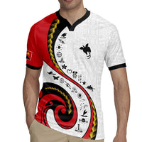 Papua New Guinea Independence Rugby Jersey Special Style White Version LT05 - Polynesian Pride