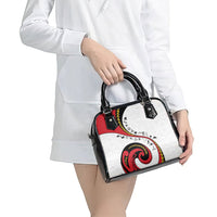 Papua New Guinea Independence Shoulder Handbag Special Style White Version LT05 - Polynesian Pride