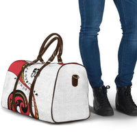 Papua New Guinea 50th Independence Anniversary Travel Bag Special Style White Version - Polynesian Pride