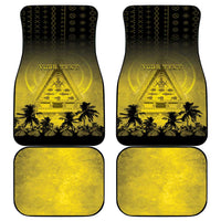 Palau Independence Day Car Mats Palauan Tattoo Pattern LT05 - Polynesian Pride