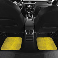 Palau Independence Day Car Mats Palauan Tattoo Pattern LT05 Set 2pcs - Back Black - Polynesian Pride