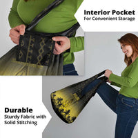 Palau Independence Day Grocery Bag Palauan Tattoo Pattern - Polynesian Pride