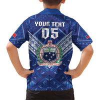 Toa Samoa Rugby Custom Family Matching Puletasi and Hawaiian Shirt Samoan Pride With Tribal Pattern - Polynesian Pride