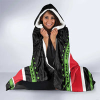 New Zealand Funny Christmas Hooded Blanket Maori Tiki