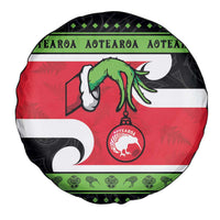 New Zealand Funny Christmas Spare Tire Cover Maori Tiki