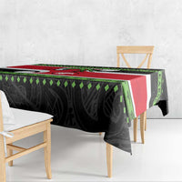 New Zealand Funny Christmas Tablecloth Maori Tiki LT05 - Polynesian Pride