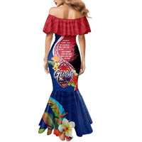 Guam Martin Luther King Jr Day Mermaid Dress LT05 - Polynesian Pride