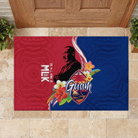 Guam Martin Luther King Jr Day Rubber Doormat LT05 - Polynesian Pride