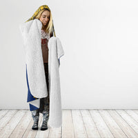 Repubrikin Naoero Independence Day Hooded Blanket Tamanu With Coat Of Arms LT05 - Polynesian Pride