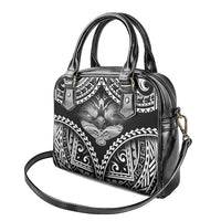 Hawaiian Hawk Shoulder Handbag Polynesian Pattern Style