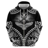 Hawaiian Hawk Zip Hoodie Polynesian Pattern Style LT05 - Polynesian Pride