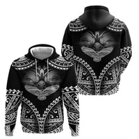 Hawaiian Hawk Zip Hoodie Polynesian Pattern Style LT05 - Polynesian Pride