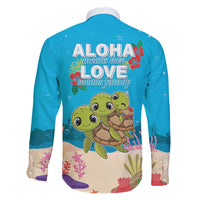 Ohana Hawaii Family Matching Mermaid Dress and Hawaiian Shirt Kawaii Family Turtle